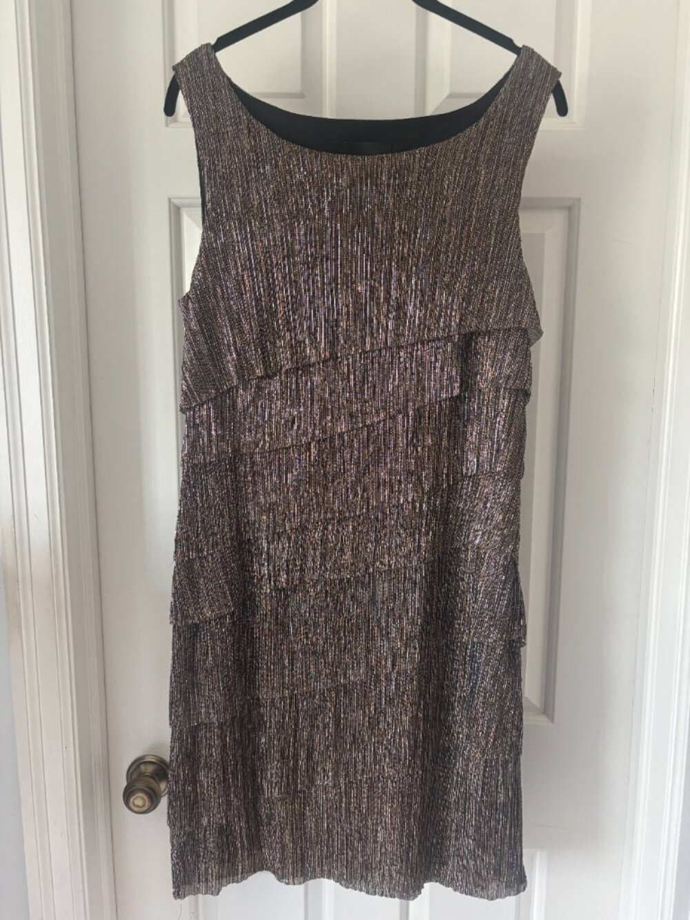 Get your sparkle on! Connected, size 10, shimmer dress.
